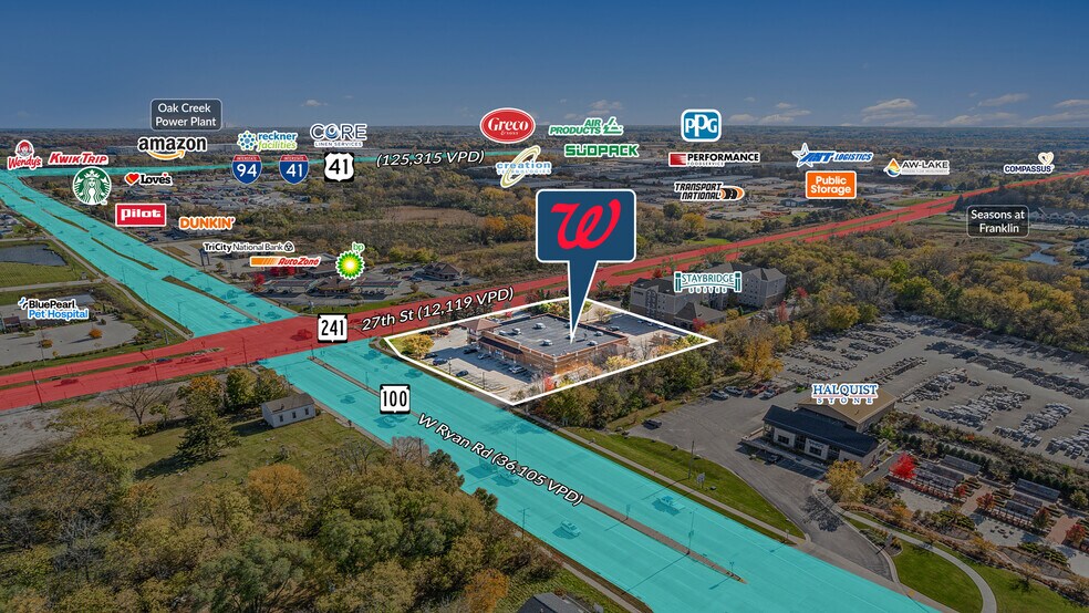 9527 S 27th St, Franklin, WI à vendre - Photo de l’immeuble – Image 3 sur 6