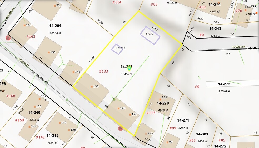 133 Church St, Woonsocket, RI à vendre - Plan cadastral – Image 3 sur 37