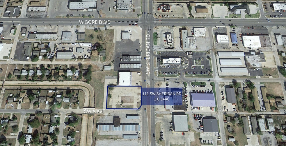 111 SW Sheridan Rd, Lawton, OK à louer - Aérien – Image 1 sur 2