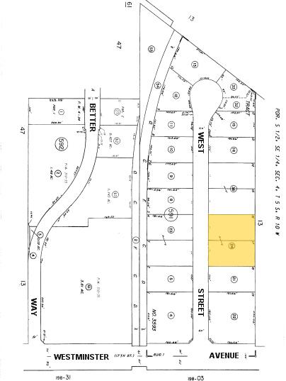 13902 West St, Garden Grove, CA à louer - Plan cadastral – Image 2 sur 13