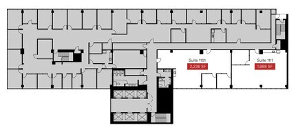1330 Broadway, Oakland, CA à louer Plan d’étage– Image 1 sur 1
