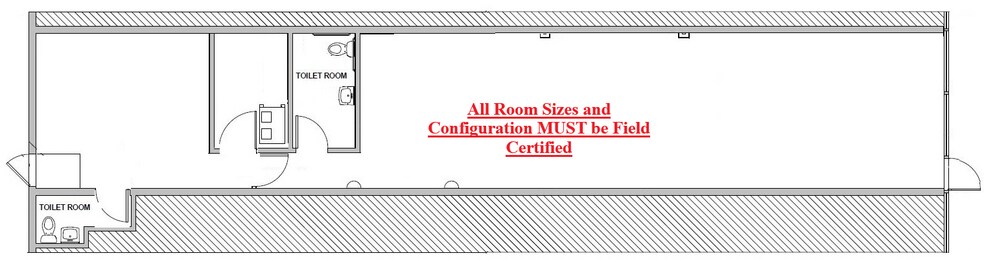1226 W University Ave, Gainesville, FL à louer - Plan d’étage – Image 2 sur 9
