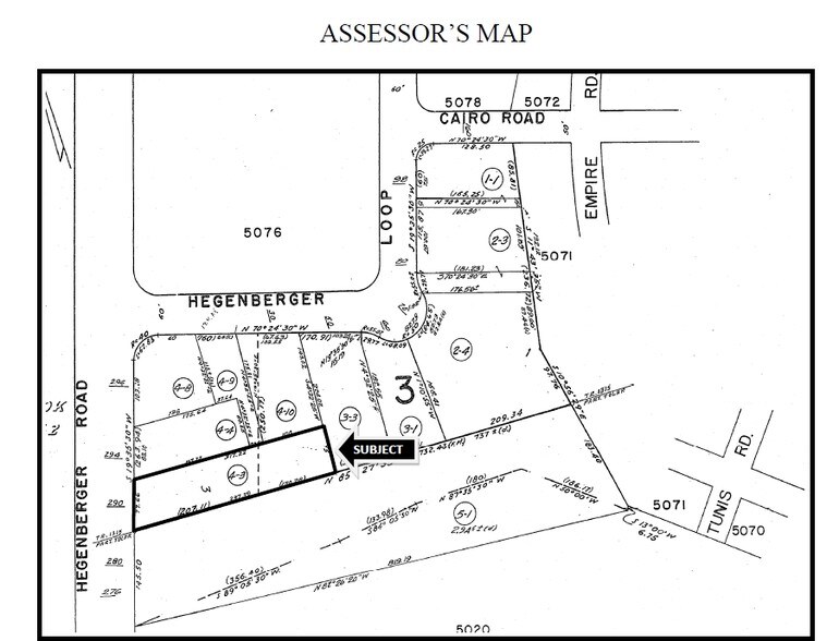 290 Hegenberger Rd, Oakland, CA à vendre - Plan cadastral – Image 3 sur 10