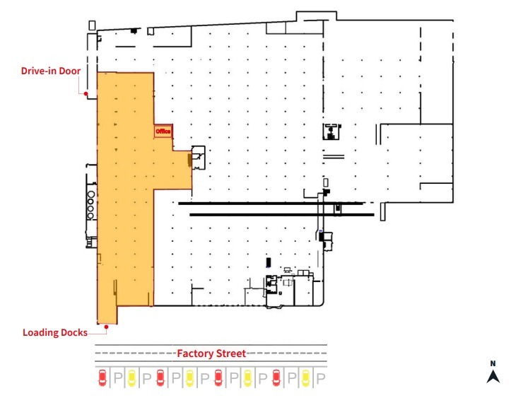 239 Factory St, La Porte, IN à louer Plan d’étage– Image 1 sur 1