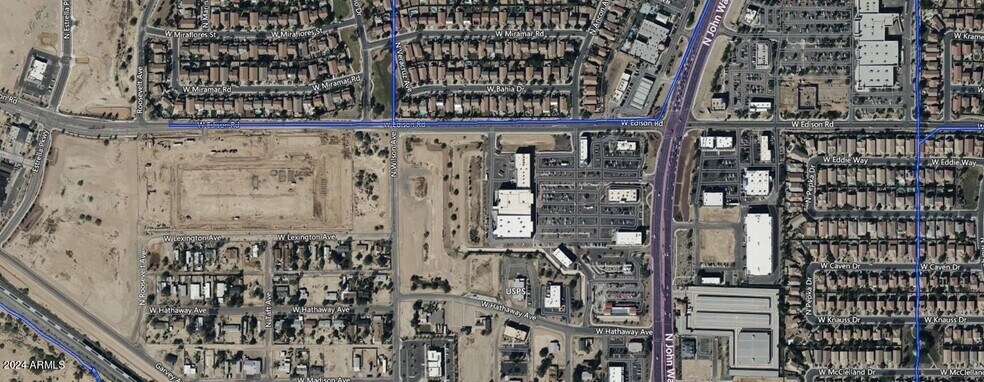 0 Edison Rd rd, Maricopa, AZ à vendre - Aérien – Image 3 sur 5