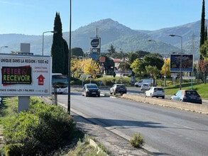 Marseille, BDR - Vue aérienne  vue de carte