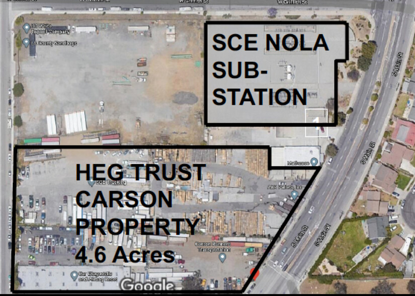 18937 S Broadway, Carson, CA à louer - Plan de site – Image 2 sur 2