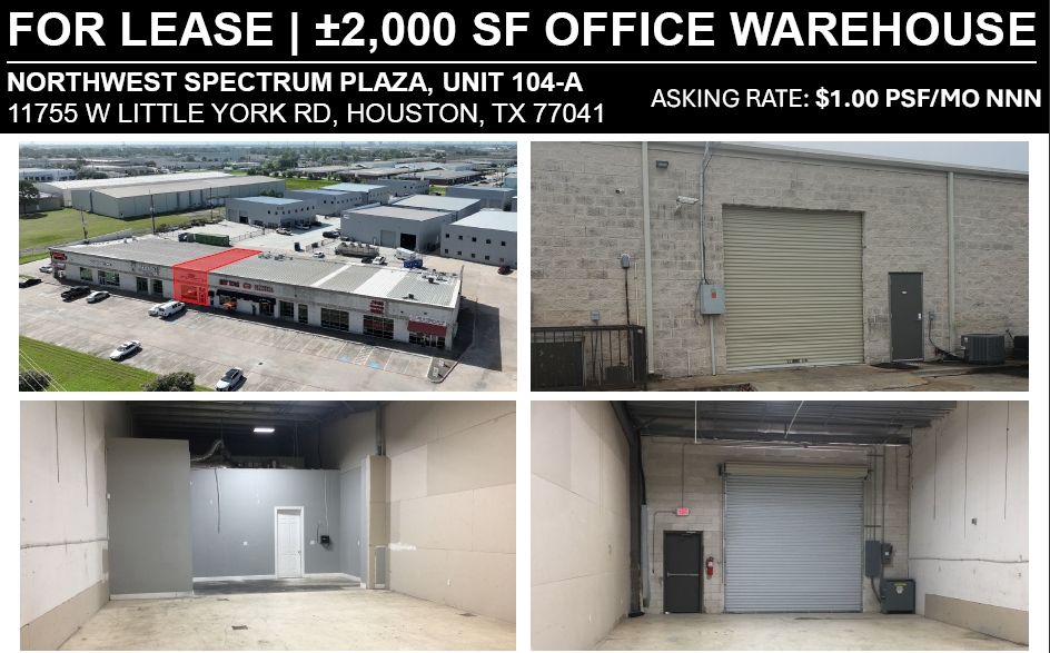 11755 W Little York Rd, Houston, TX à louer - Photo de l’immeuble – Image 2 sur 19