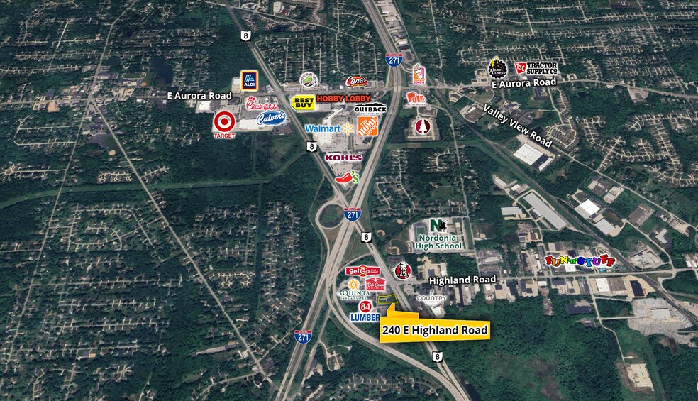 240 E Highland Rd, Macedonia, OH à vendre - Photo de l’immeuble – Image 3 sur 4
