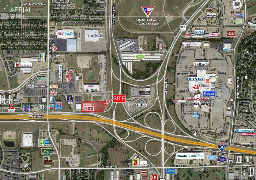 7606 West Freeway, White Settlement, TX à vendre - Photo de l’immeuble – Image 3 sur 4