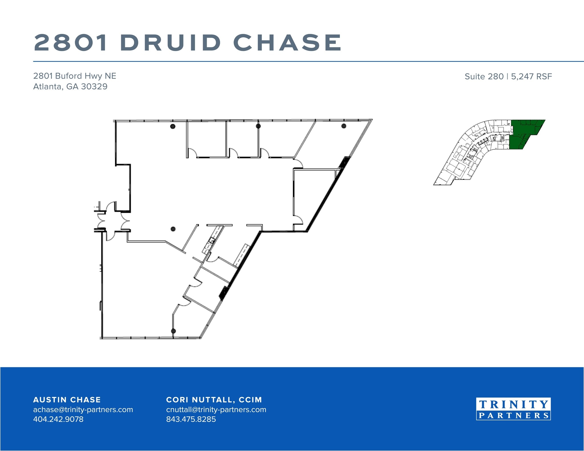 2801 Buford Hwy NE, Atlanta, GA à louer Plan de site– Image 1 sur 1