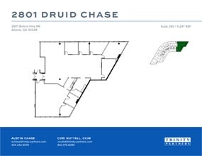 2801 Buford Hwy NE, Atlanta, GA à louer Plan de site– Image 1 sur 1