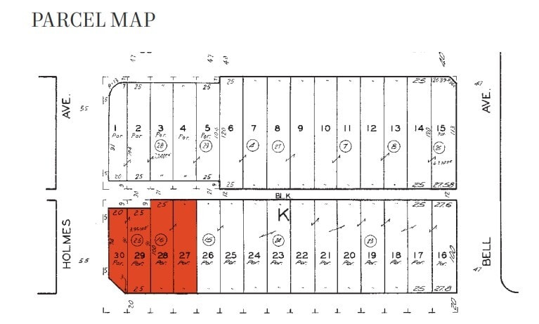1801-1811 Firestone Blvd, Los Angeles, CA à vendre - Plan cadastral – Image 2 sur 2
