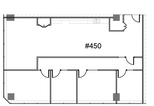 609 Granville St, Vancouver, BC à louer Plan d’étage– Image 1 sur 1