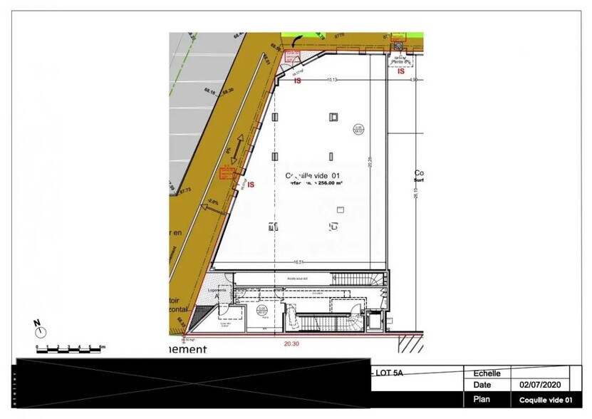 Local commercial dans Les Angles à louer - Plan d’étage – Image 2 sur 11