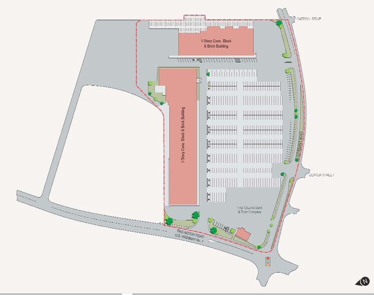 2638 Two Notch Rd, Columbia, SC à louer - Plan de site – Image 3 sur 6