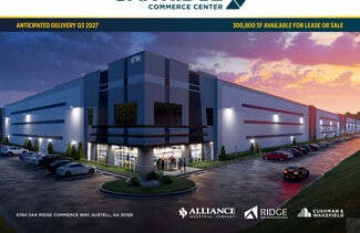 Plus de détails pour 6784 Oak Ridge Commerce Way, Austell, GA - Industriel/Logistique à vendre