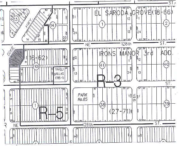 12773-12791 W Dixie Hwy, North Miami, FL à louer - Plan cadastral – Image 3 sur 3