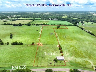 Plus de détails pour Tract 6 FM 855, Jacksonville, TX - Terrain à vendre