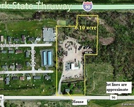 2896-2898 New York 96, Clifton Springs, NY - VUE AÉRIENNE  vue de carte