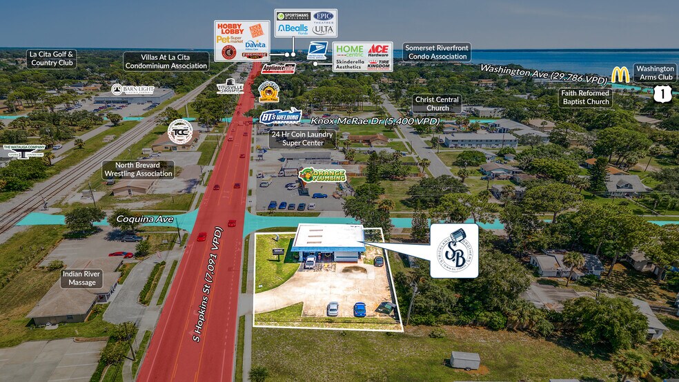 4305 S Hopkins Ave, Titusville, FL à vendre - Photo de l’immeuble – Image 2 sur 5
