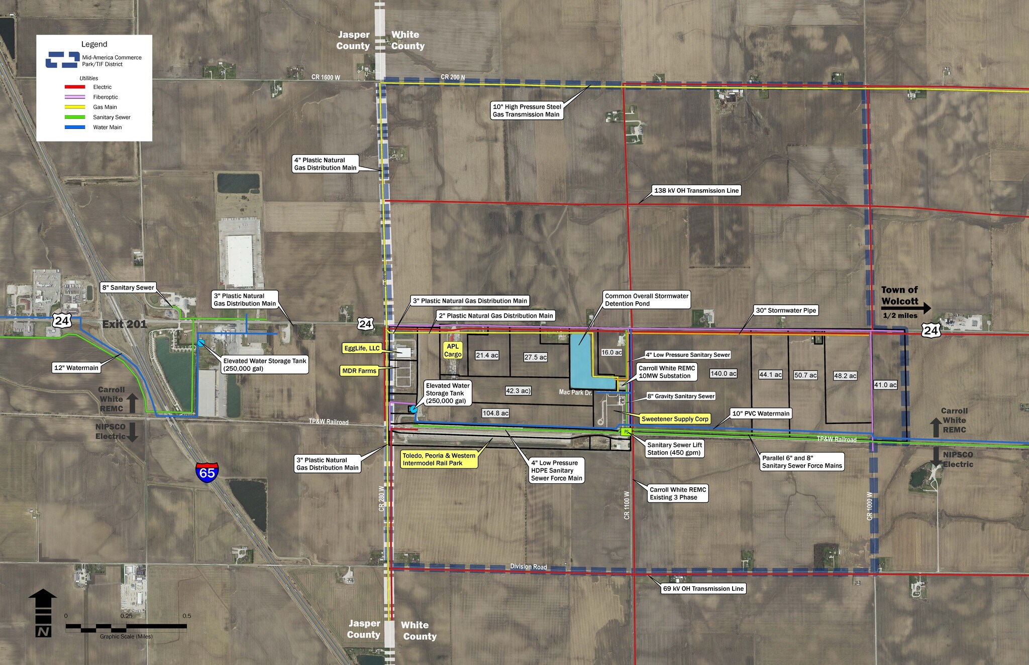 11703 W US HWY 24, Wolcott, IN à vendre Photo principale– Image 1 sur 3