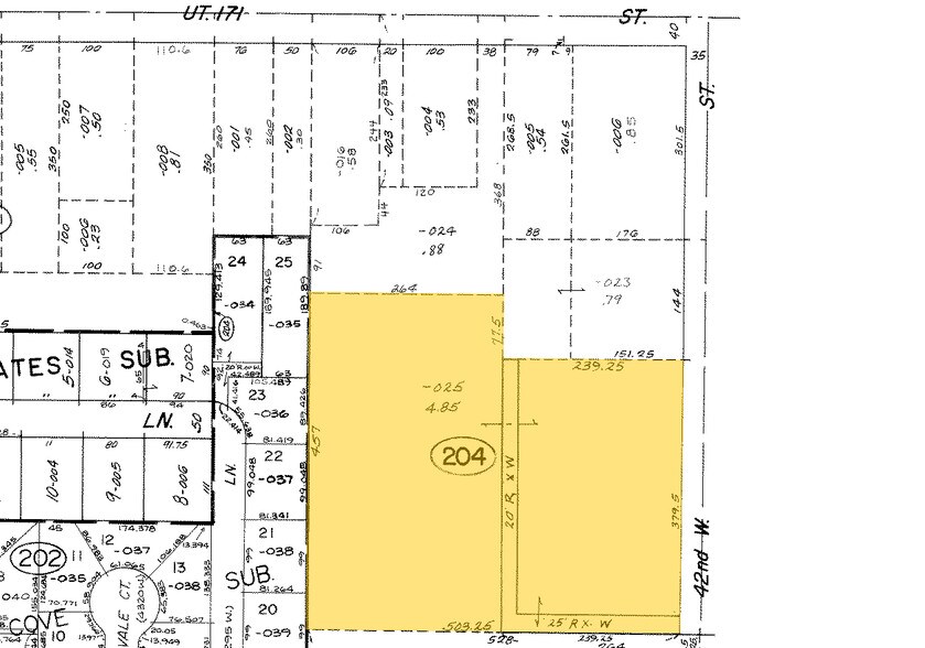 3598 S 4240 W, West Valley City, UT à vendre - Plan cadastral – Image 2 sur 31