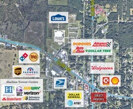 15174 NW Us Highway 441, Alachua, FL - VUE AÉRIENNE  vue de carte