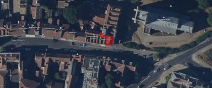 75 Upper St Giles Street, Norwich, NFK - VUE AÉRIENNE  vue de carte