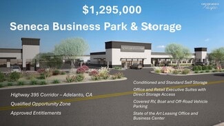 Plus de détails pour Seneca Rd, Adelanto, CA - Terrain à vendre