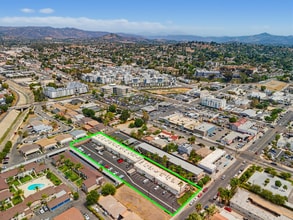 330 N Juniper St, Escondido, CA - Vue aérienne vue de carte