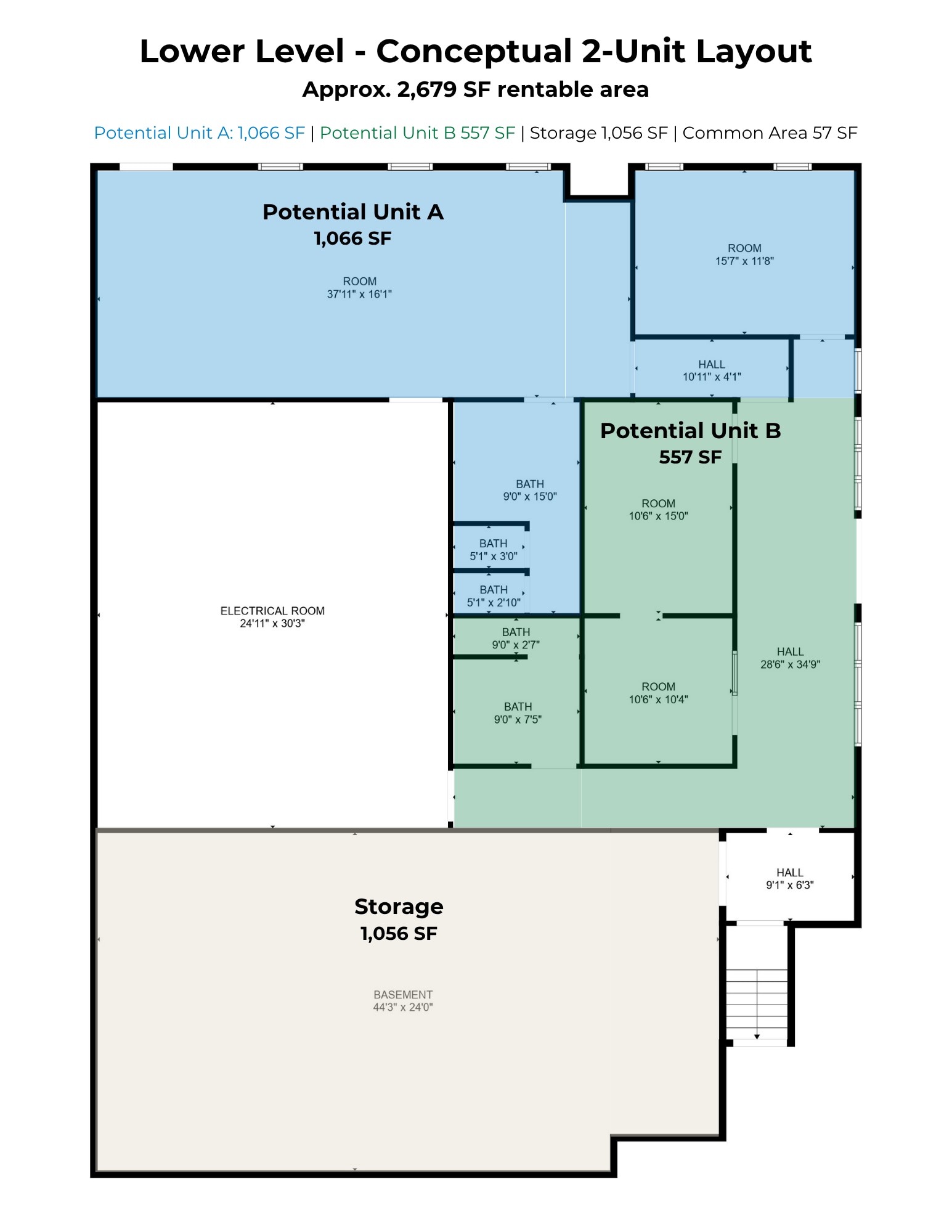 309 Jefferson Ave SW, Watertown, MN à louer Plan d’étage– Image 1 sur 7
