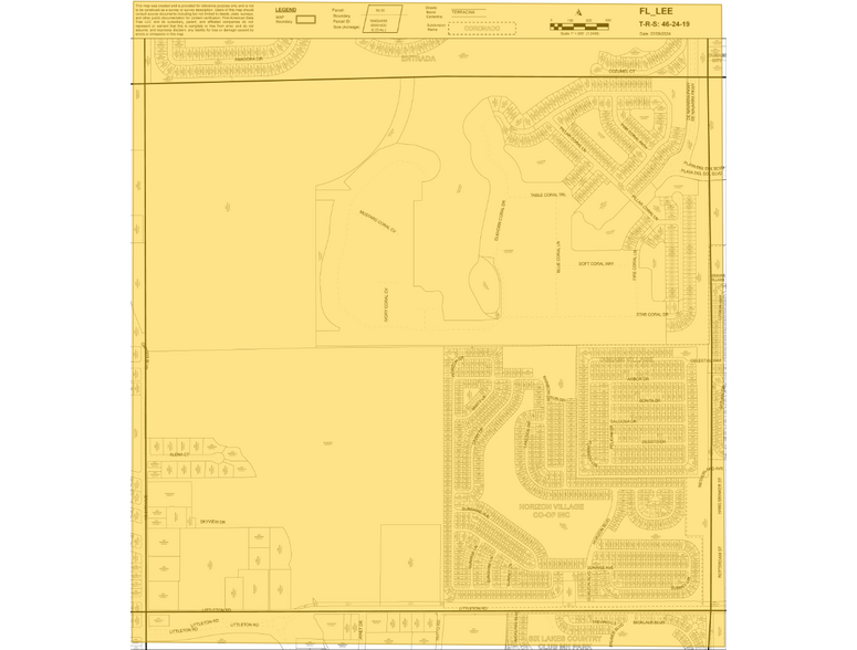 1240 Estero Blvd, Fort Myers Beach, FL à vendre - Plan cadastral – Image 2 sur 2
