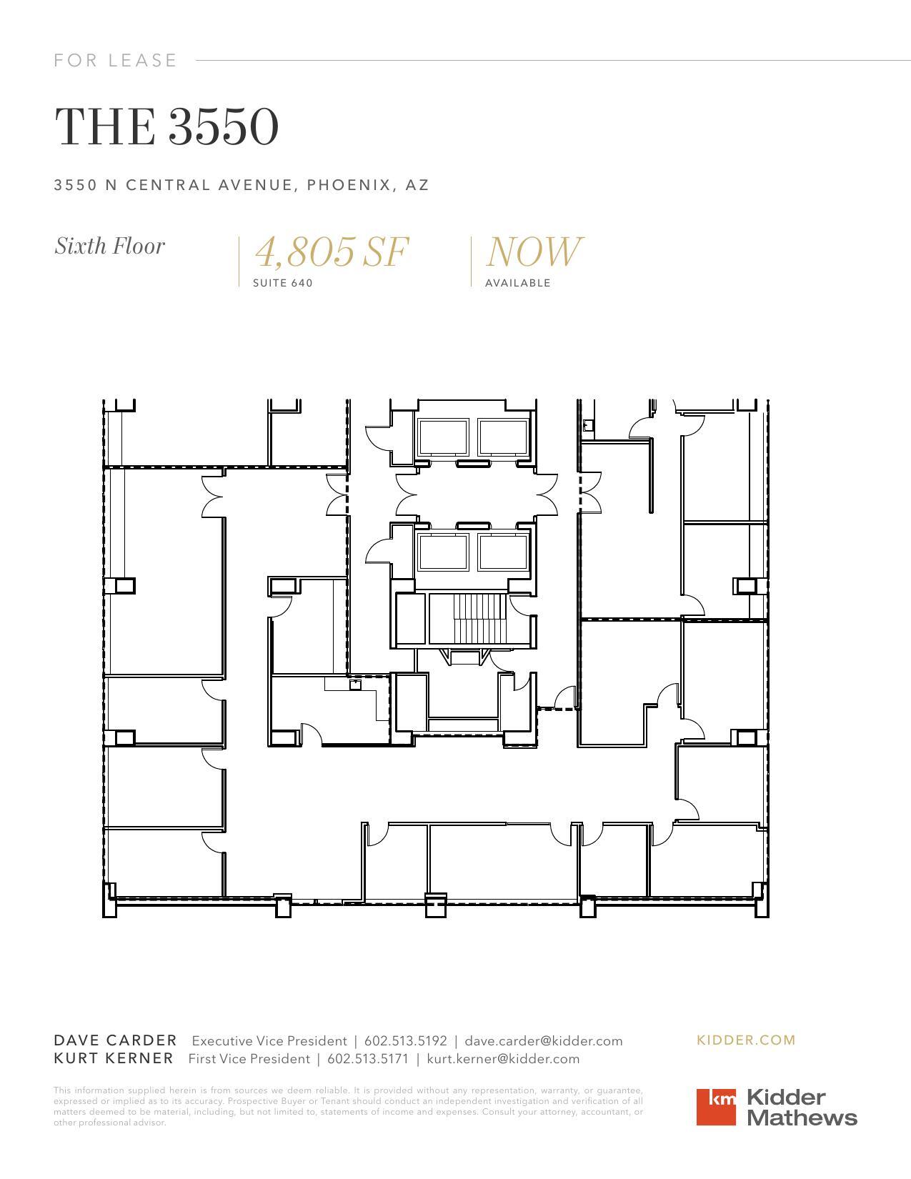 3550 N Central Ave, Phoenix, AZ à louer Photo intérieure– Image 1 sur 1