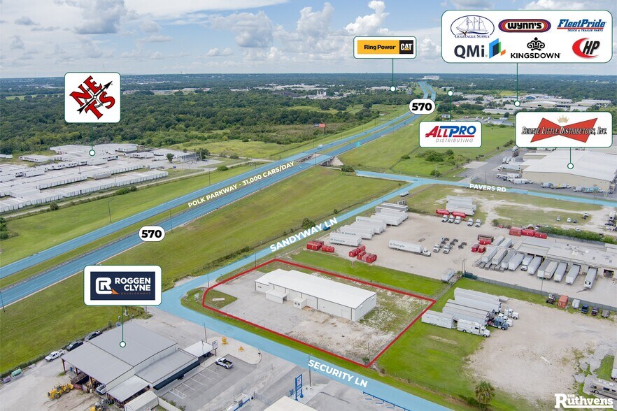 4310 Sandyway Ln, Lakeland, FL à louer - Aérien – Image 1 sur 23