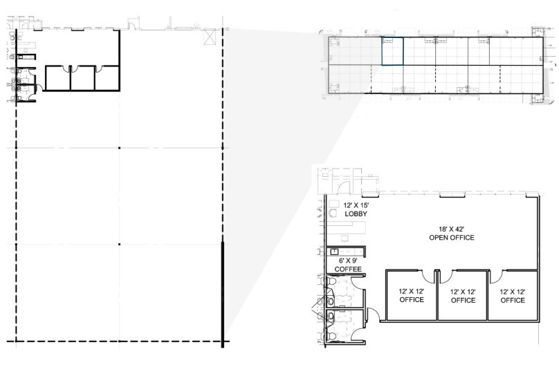 6335 N Hollywood Blvd, Las Vegas, NV à louer Plan d’étage– Image 1 sur 1
