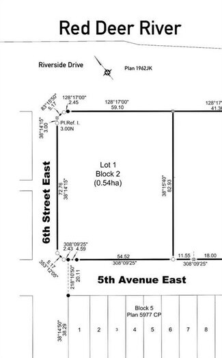 Plus de détails pour 625 Riverside E dr, Drumheller, AB - Terrain à vendre