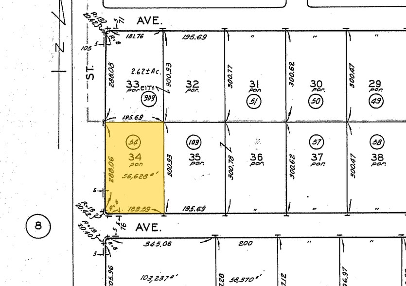 43328 Division St, Lancaster, CA à louer - Plan cadastral – Image 2 sur 5