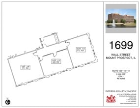 1699 Wall St, Mount Prospect, IL à louer Plan de site– Image 1 sur 1