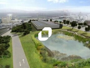 Saint-Quentin-Fallavier - Vue aérienne  vue de carte