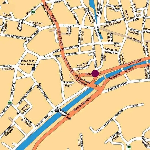 Bureau dans Quimper à louer - Photo de l’immeuble – Image 2 sur 2