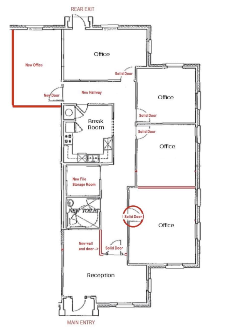 261 E Southlake Blvd, Southlake, TX à louer Plan d’étage– Image 1 sur 1