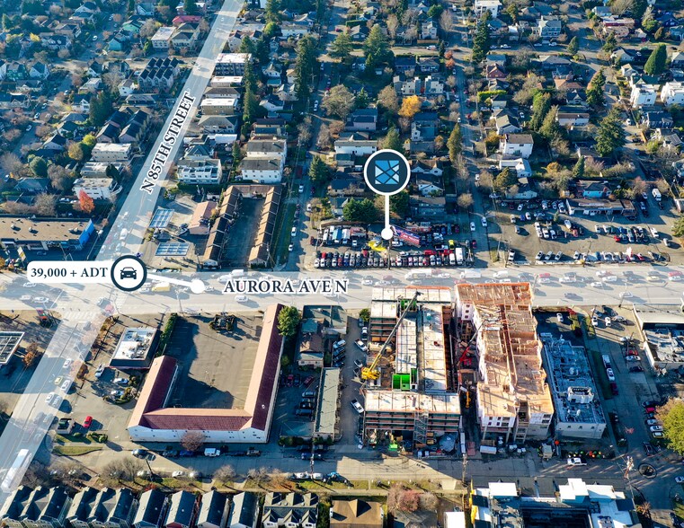 8601 Aurora Ave N, Seattle, WA à vendre - Photo principale – Image 1 sur 7