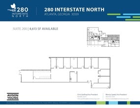 280 Interstate N Cir, Atlanta, GA à louer Plan d’étage– Image 1 sur 1