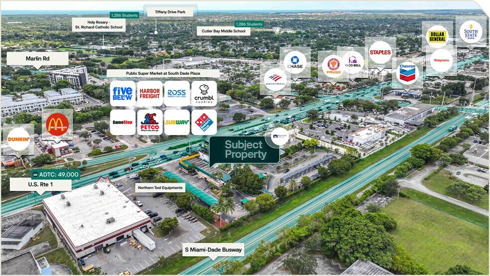 18210 S Dixie Hwy, Miami, FL à vendre - Aérien – Image 2 sur 2