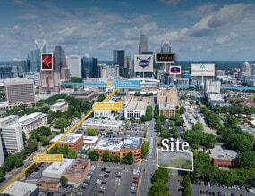 207 N Myers St, Charlotte, NC - VUE AÉRIENNE  vue de carte - Image1