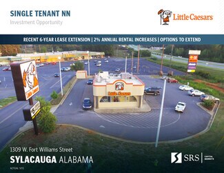 Plus de détails pour 1309 Fort Williams St, Sylacauga, AL - Local commercial à vendre
