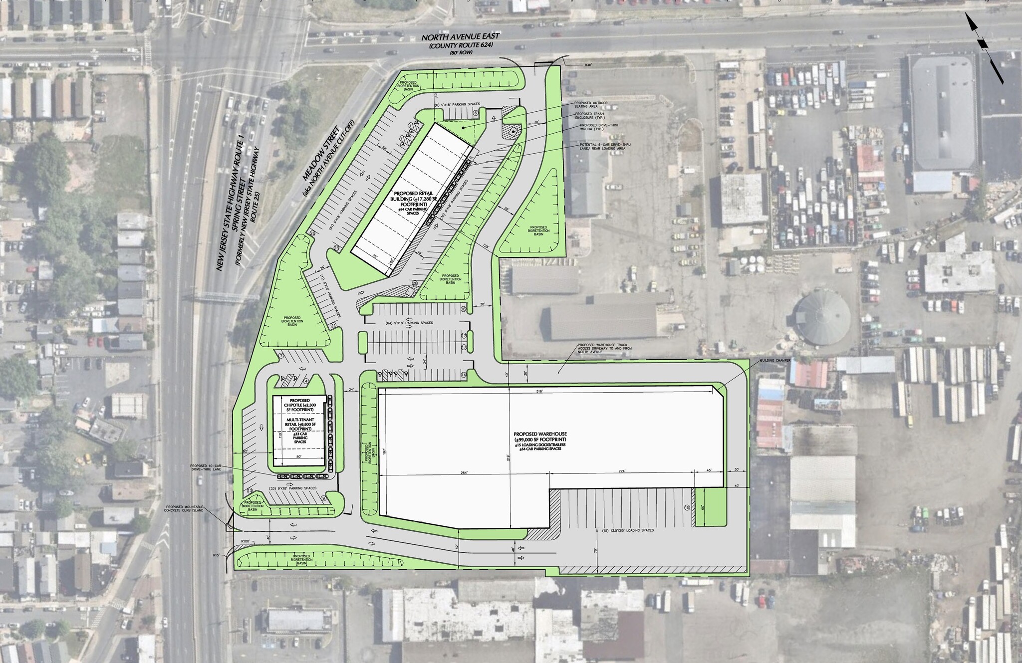 795 Meadow St, Elizabeth, NJ à louer Plan de site– Image 1 sur 1