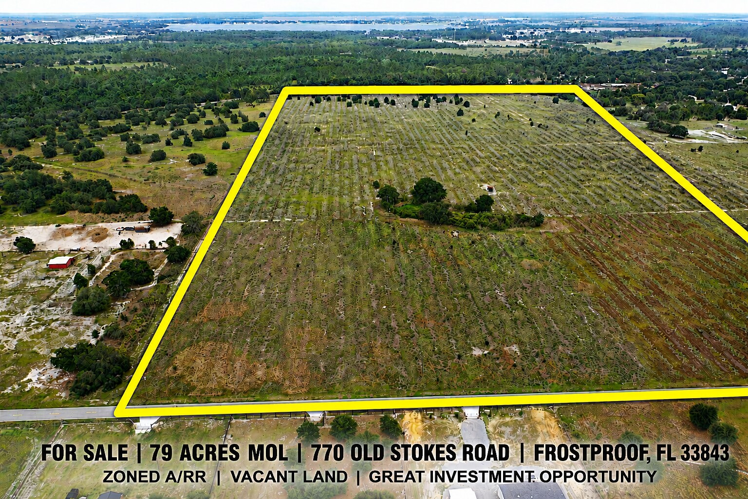 770 Old Stokes rd, Frostproof, FL à vendre Aérien– Image 1 sur 3