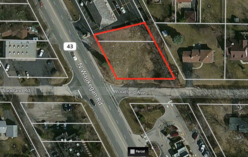 115-119 N Waukegan Rd, Lake Bluff, IL à vendre - Aérien – Image 3 sur 6